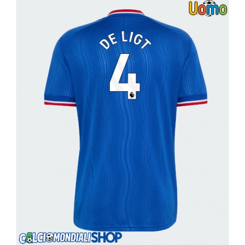 Maglie da calcio Manchester United Matthijs de Ligt #4 Seconda Maglia 2026-27 Manica Corta